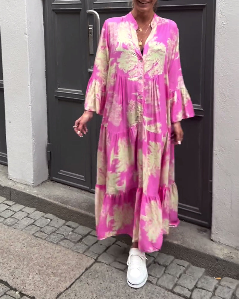 Njut | Lång och flödande klänning